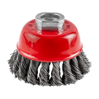 Wire Cup Brush Twisted 80mmxm14 Bulk